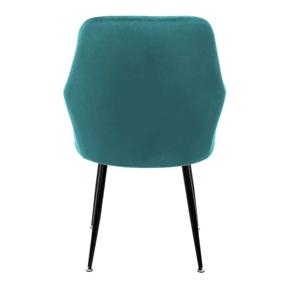 Set van 2 eetkamerstoelen Zel velvet ECD Germany