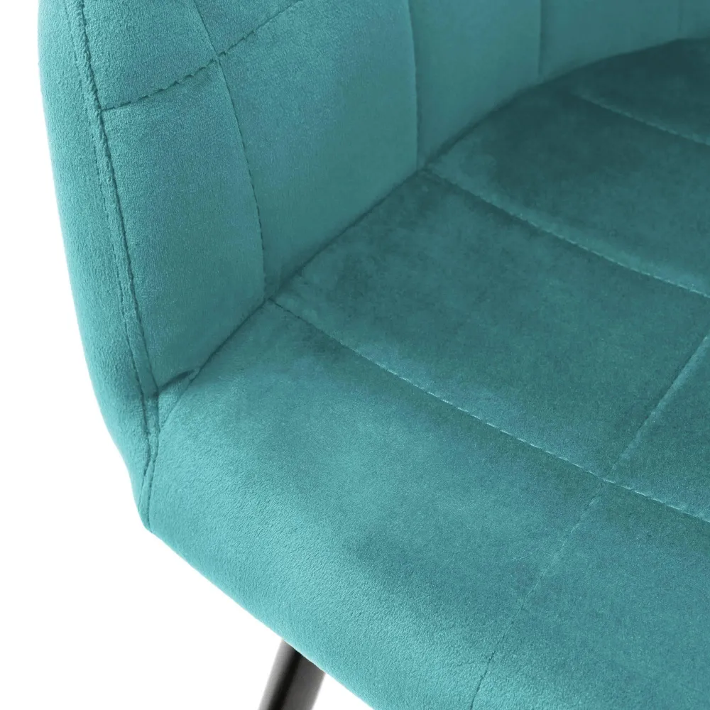 Set van 2 eetkamerstoelen Zel velvet ECD Germany