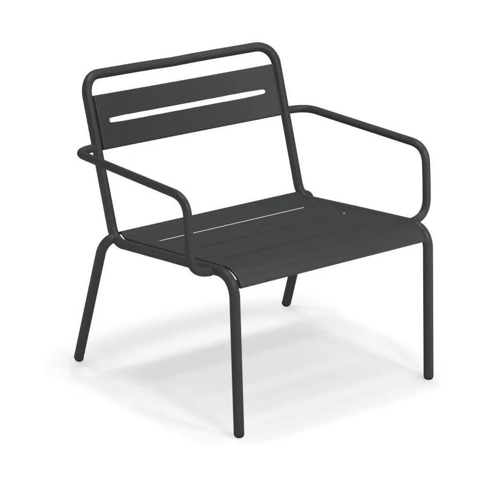 EMU Star loungestoel antique iron