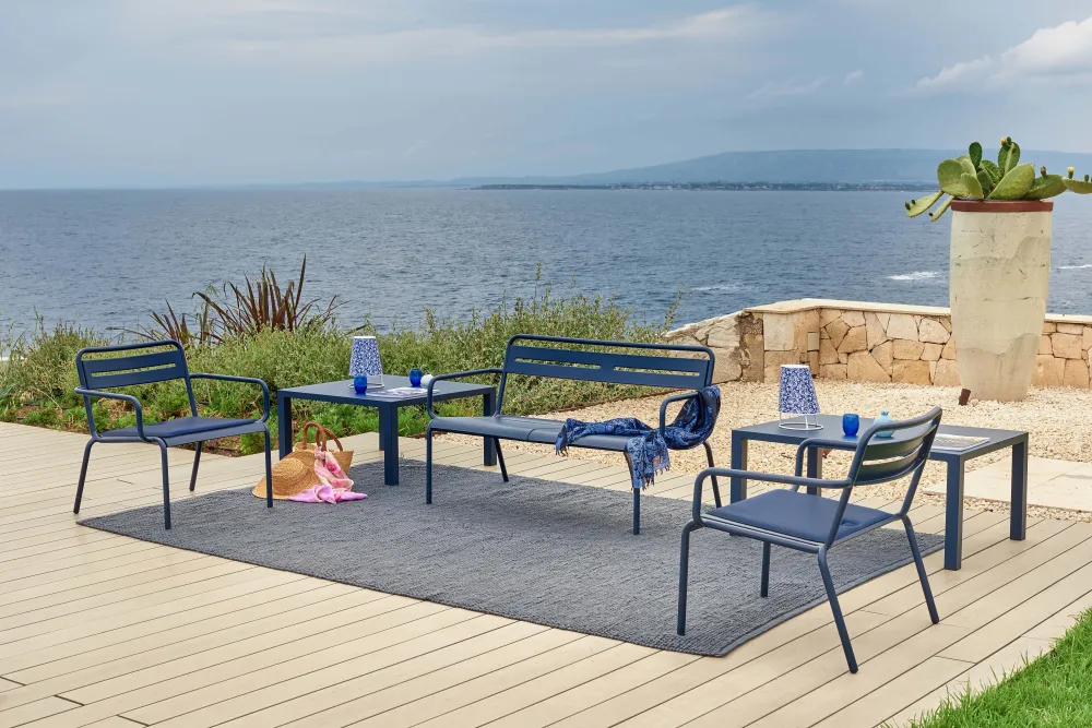 EMU Star loungestoel grey green