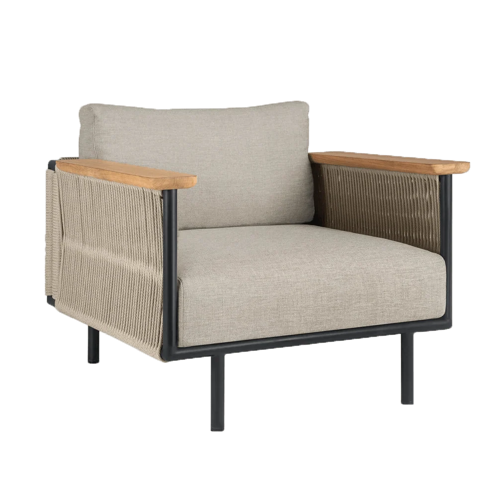 Ethnicraft Corbey outdoor loungestoel