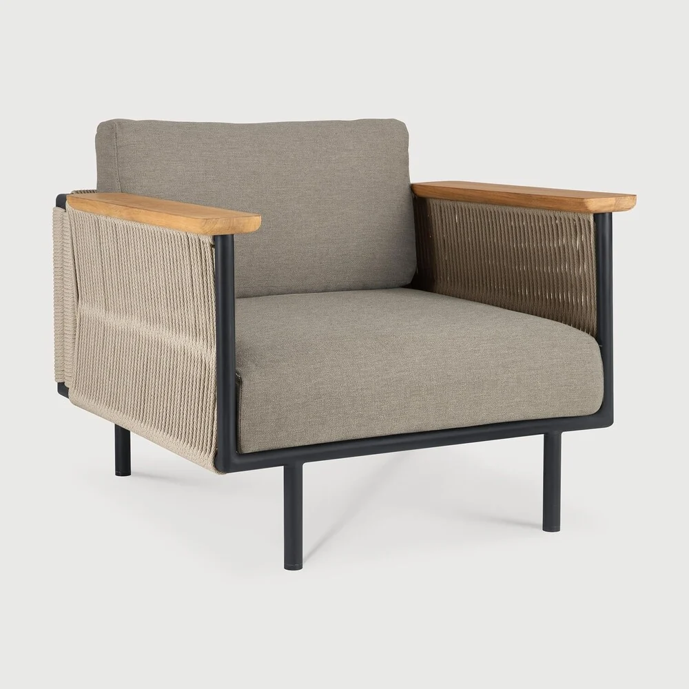 Ethnicraft Corbey outdoor loungestoel