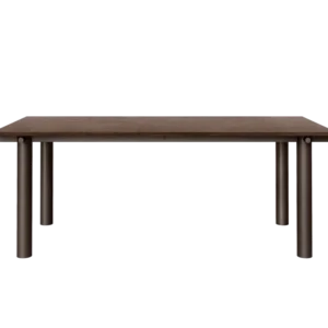 Atura Dining Table - Dark Chocolate/Dark Stained Oak 200 Ferm Living - COM