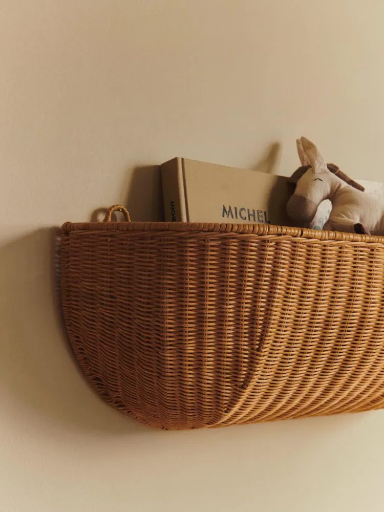 Braided Wall Pocket - 75 x 25 - Natural Ferm Living - COM