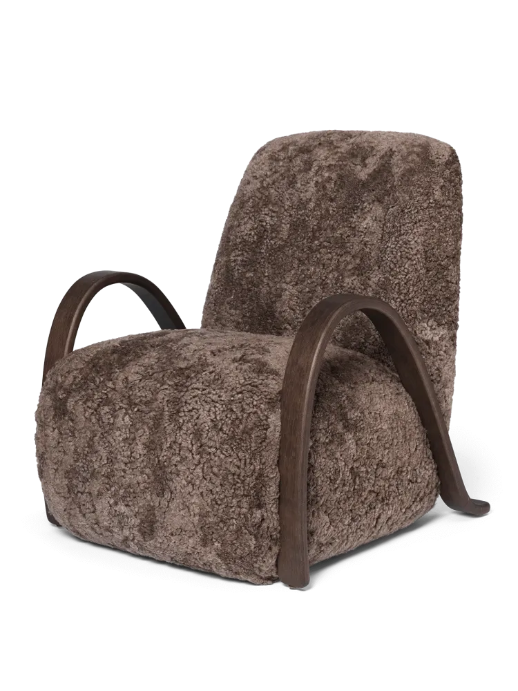 Buur Lounge Chair - Sheepskin - Sahara Ferm Living - COM