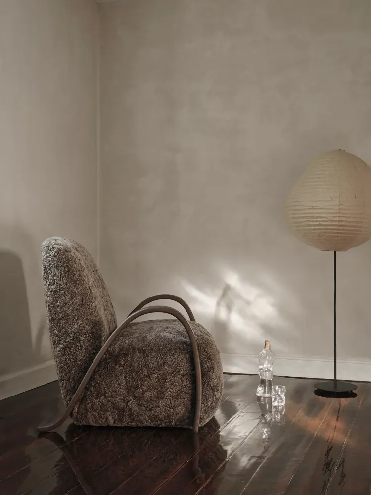 Buur Lounge Chair - Sheepskin - Sahara Ferm Living - COM
