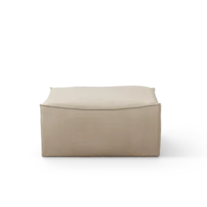 Catena Pouf Square S500 - Rich Linen - Natural Ferm Living - COM
