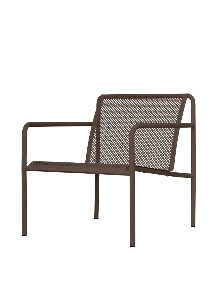 Dapple Lounge Chair Arms - Dark Chocolate Ferm Living - COM
