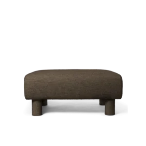 Dase Ottoman - Soft Bouclé - Dark Brown Ferm Living - COM