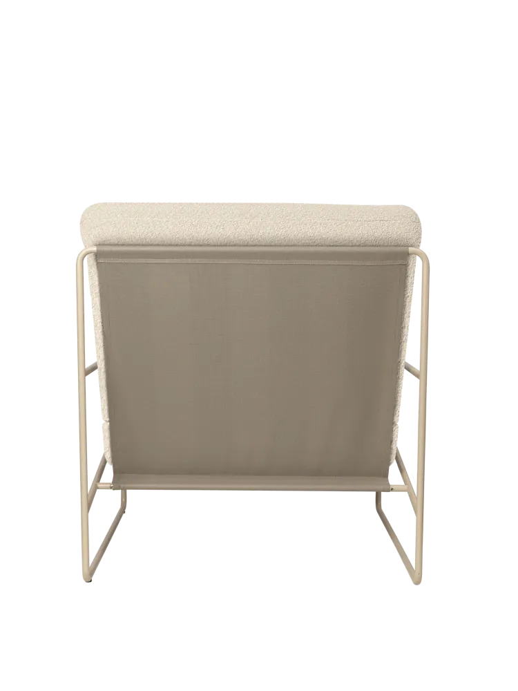 Desert 1-seater - Cashmere - Pure Bouclé - Off-White Ferm Living - COM