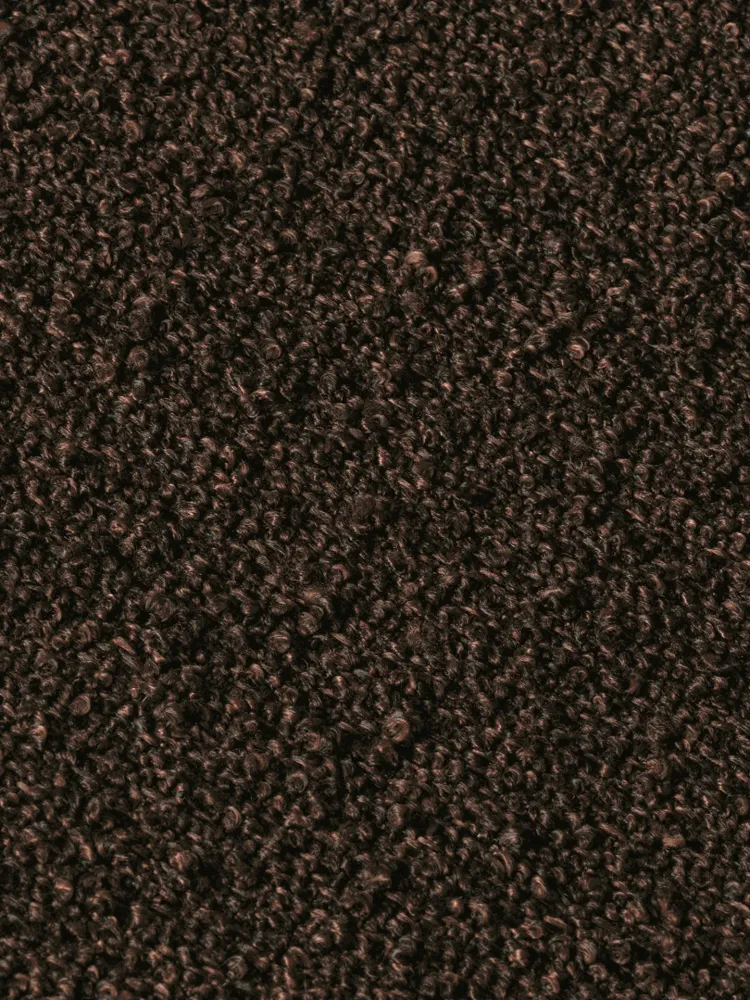 Desert 2-seater - Black - Pure Bouclé - Chestnut Ferm Living - COM