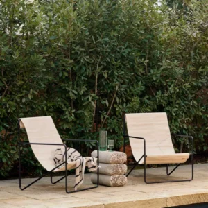 Desert Lounge Chair - Black - Cloud Ferm Living - COM