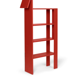 Giraffe Bookcase - Poppy Red Ferm Living - COM