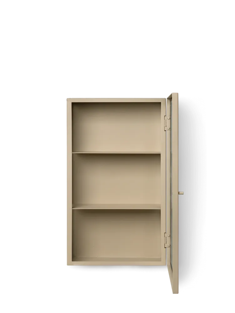 Haze Wall Cabinet - Reeded Glass - Cashmere Ferm Living - COM