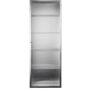 Haze Wall Cabinet - Tall - Brushed Stainless Steel Ferm Living - COM