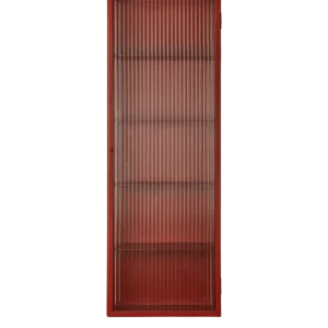 Haze Wall Cabinet - Tall - Oxide Red Ferm Living - COM