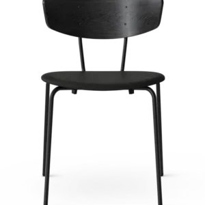 Herman Dining Chair - Envy Leather - Black/Black Ferm Living - COM