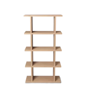 Kona Bookcase - 1x4 - Natural Oak Veneer Ferm Living - COM