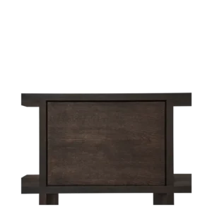 Kona Bookcase Cabinet Insert - Dark Stained Oak Ferm Living - COM