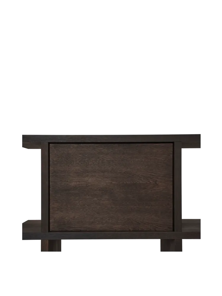 Kona Bookcase Cabinet Insert - Dark Stained Oak Ferm Living - COM