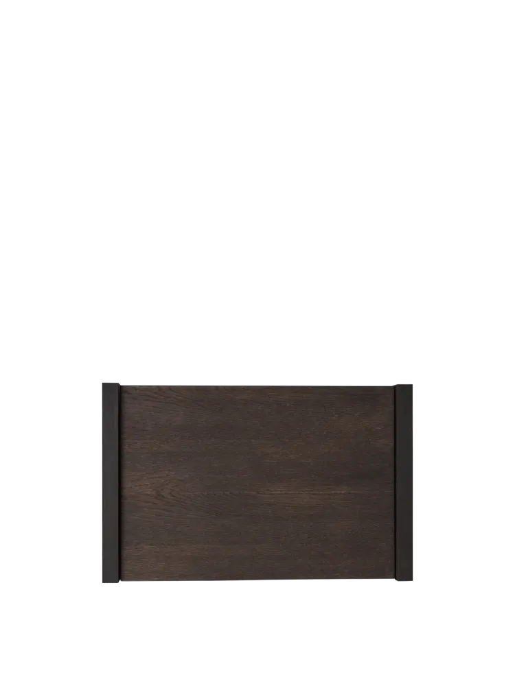 Kona Bookcase Cabinet Insert - Dark Stained Oak Ferm Living - COM