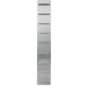 Lager Wall Shelf - Tall - Aluminium Ferm Living - COM