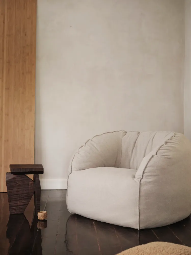 Nesten Lounge Chair - Re-Cotton - Natural Ferm Living - COM