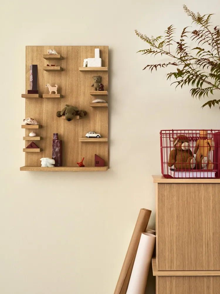 Parade Shelf - Small - Oiled Oak Ferm Living - COM