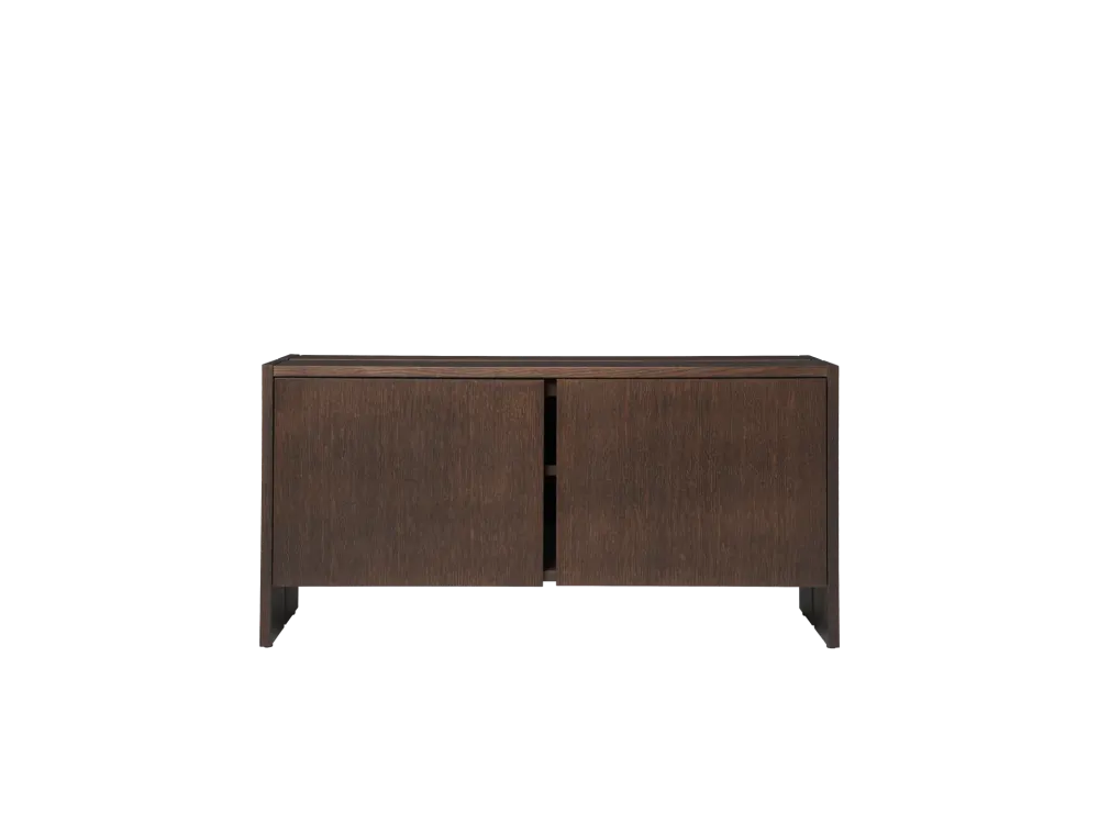 Parcel Hallway Cabinet - Low - Dark Stained Oak Ferm Living - COM