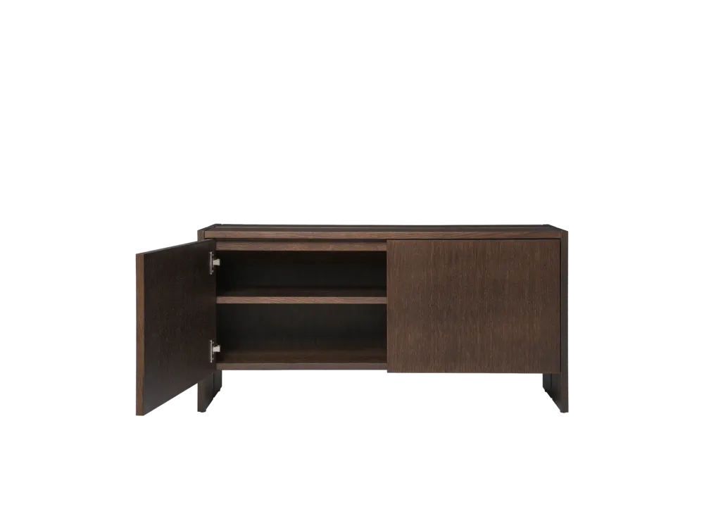 Parcel Hallway Cabinet - Low - Dark Stained Oak Ferm Living - COM