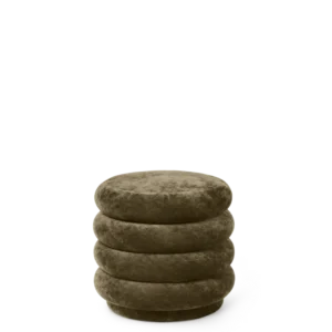 Pouf Round - Faded Velvet - Forest Ferm Living - COM
