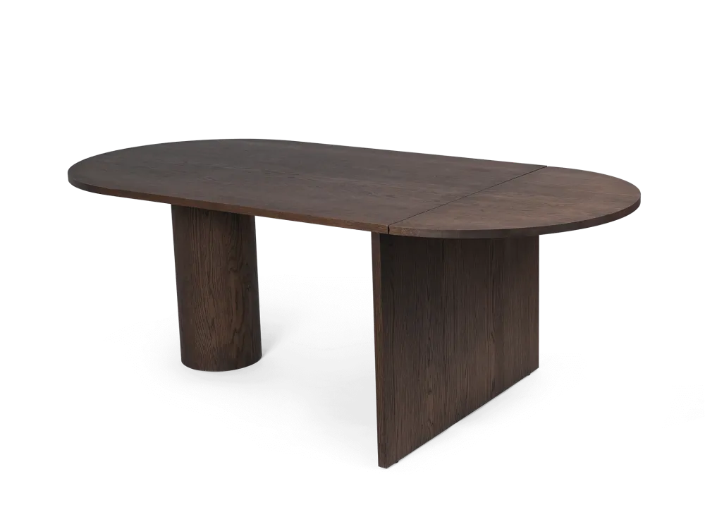 Pylo Dining Table - Dark Stained Oak Ferm Living - COM