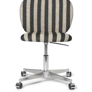 Rico Chair - Castors - Louisiana - Sand/Black Ferm Living - COM