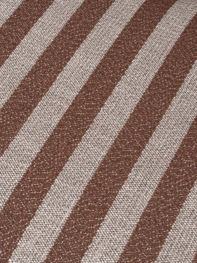 Rico Chair - Castors - Louisiana - Sand/Chocolate Ferm Living - COM