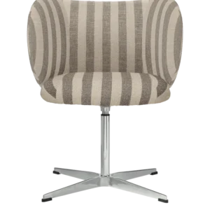 Rico Dining Chair - Swivel - Louisiana - Sand/Off-White Ferm Living - COM