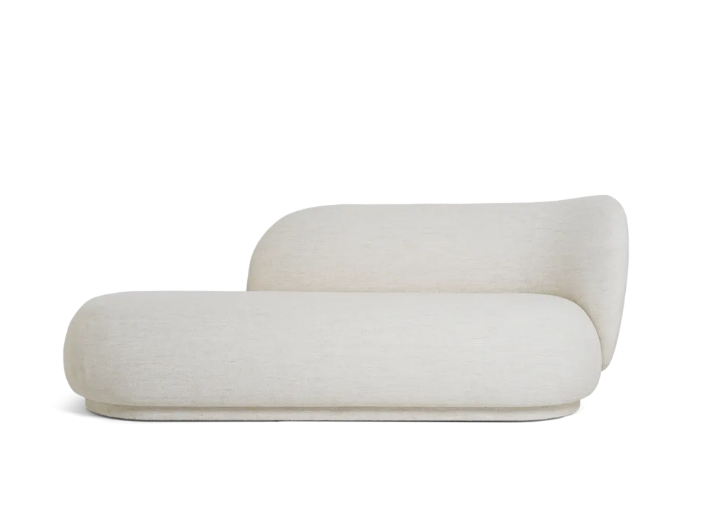 Rico Divan Right - Bouclé - Off-white Ferm Living - COM