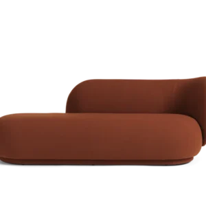 Rico Divan Right - Tonus - Red Brown Ferm Living - COM