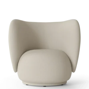 Rico Lounge Chair - Tonus - Off-White Ferm Living - COM