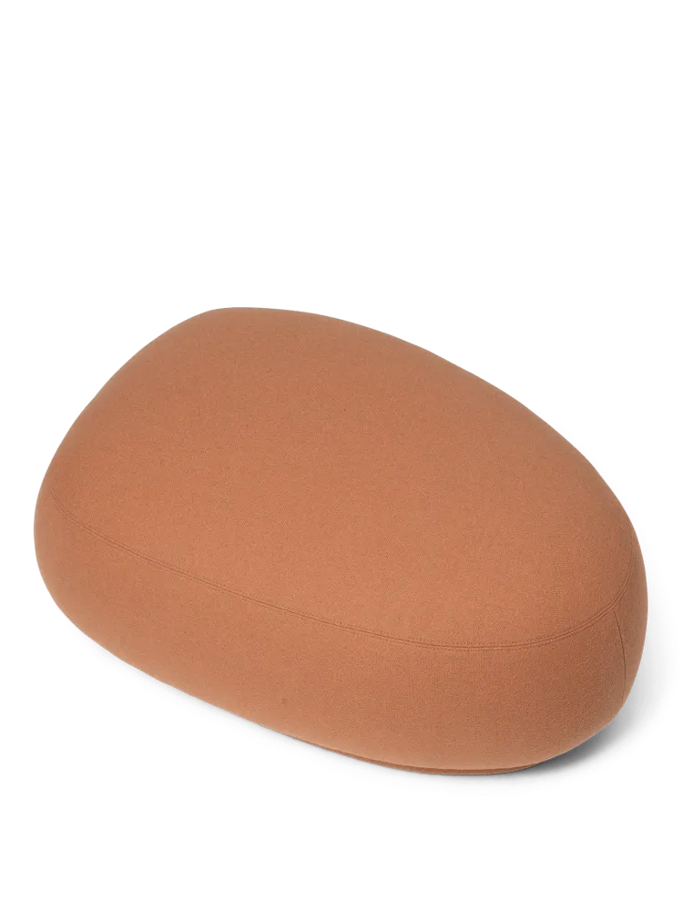 Rico Lounger Pouf - Tonus - Burnt Sienna Ferm Living - COM