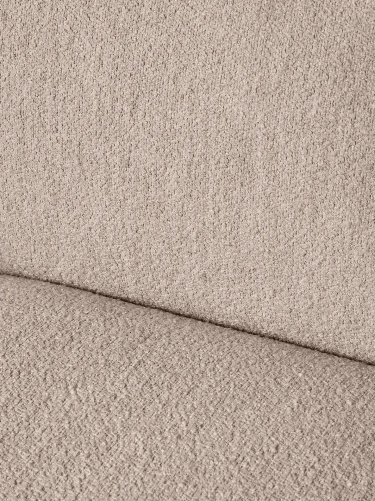 Rico Ottoman - Soft Bouclé - Natural Ferm Living - COM