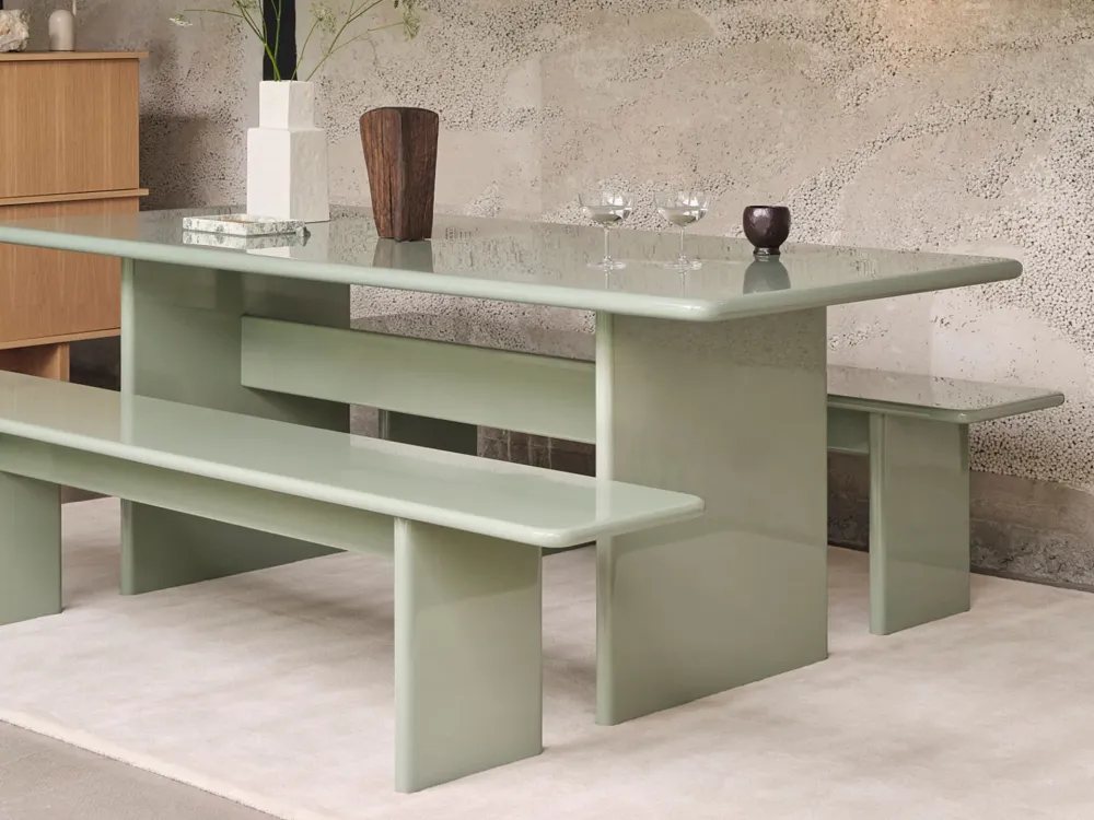Rink Bench - Large - Tea Green Ferm Living - COM