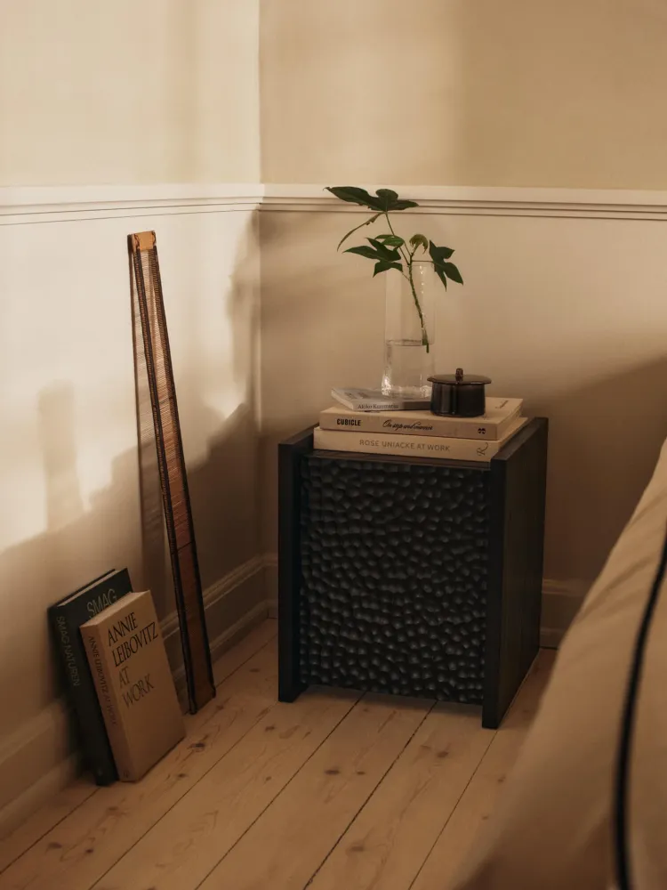 Scarni Side Table - Dark Stained Ash Ferm Living - COM