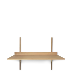 Sector Desk - Natural Oak/Brass Ferm Living - COM