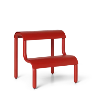 Up Step Stool - Poppy Red Ferm Living - COM