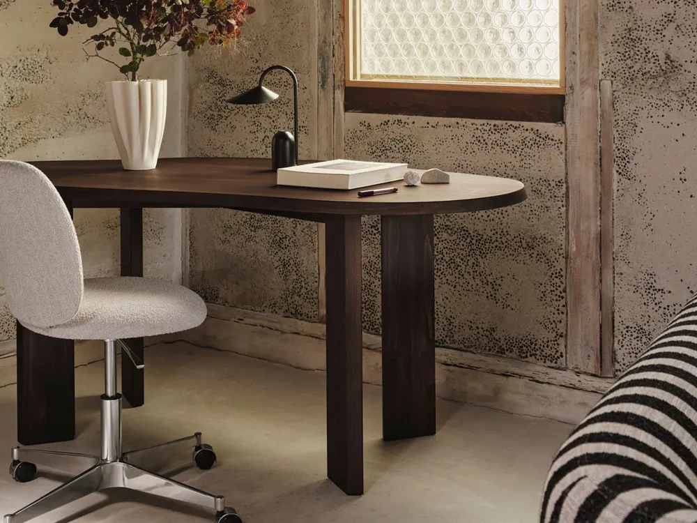 Tarn Desk - Dark Stained Beech Ferm Living - COM