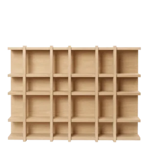 Tilem Shelf - 6x4 - Natural Oak Veneer Ferm Living - COM