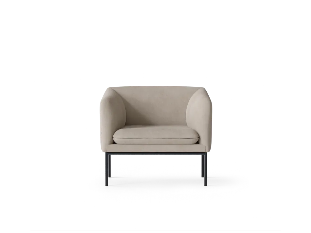 Turn 1-Seater - Cotton Linen - Natural Ferm Living - COM