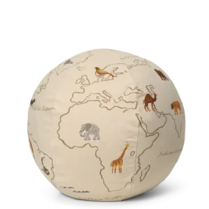 World Pouf - Off-white Ferm Living - COM