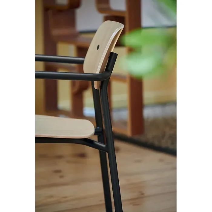 Stoel Studie | eik | met arm | 25 verschillende kleuren | Fermob