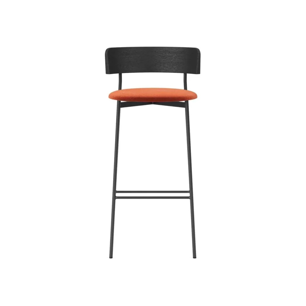 FEST Friday barkruk zwart H75 Royal Saffron 182 FÉST